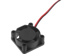 Ventoinha Silenciosa De 25 Mm Para Computador, Ventoinha Axial De Plástico, Cabo E Plugue De 24 V, Para Equipamentos