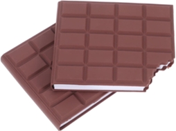 Blocs-notes Mini Tampões Autoadesivos Parfumes Chocolat Lote De 2 Papel Compacto Para Estudantes E