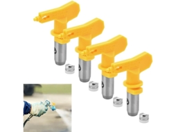 Peças De Bicos Sem Aro De Tungstênio 517 E 415 Com 4 Selos Reversíveis Para Pistola De Pintura