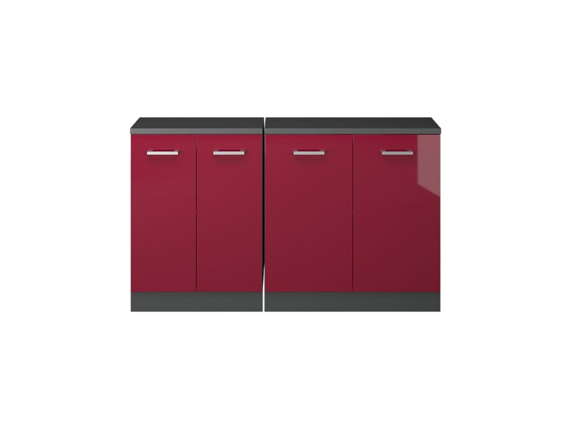 Móvel Arrumação Sótão Lote 2x com Portas Inclinadas 80 X 60 Cm VICCO