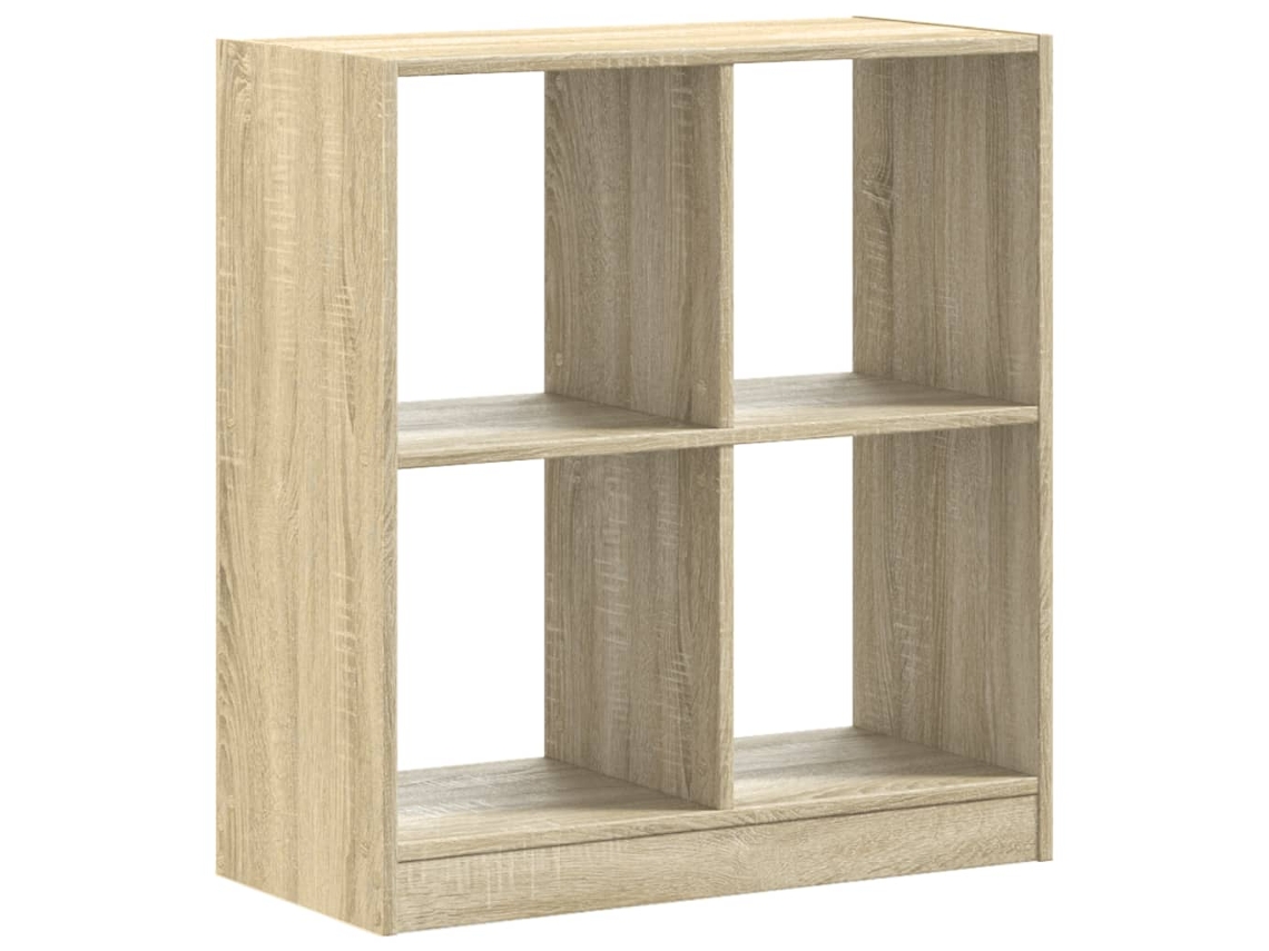 Bookcase, Bookcases Vidaxl Marrom Madeira Processada (68.5 X 32 X 75 Cm)