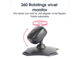 Monitor Bebé Para Coche Inalámbrico Con Cámara Y Visión Nocturna
