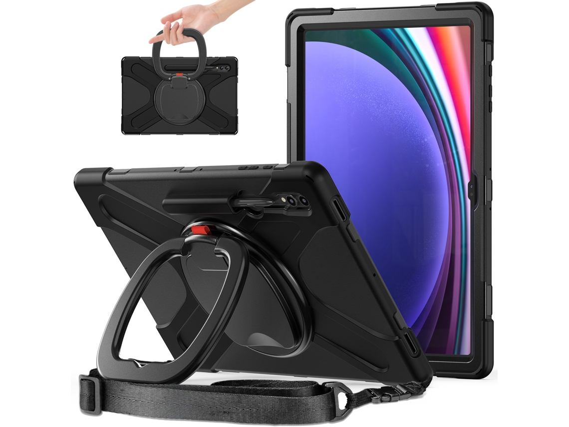 Lurelia Capa Para Samsung Tab S9 Fe Plus Com Suporte Giratório E Com Suporte Para Caneta