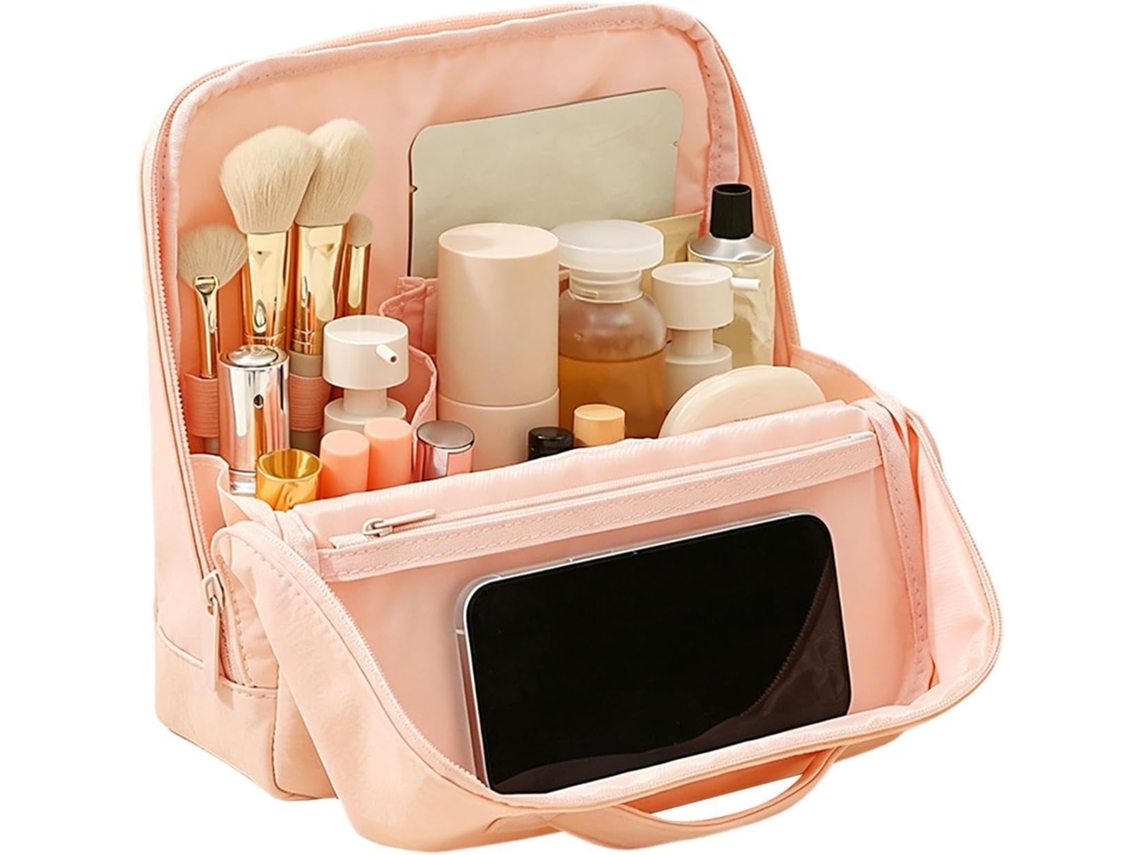 Kit de Maquiagem Portátil, Essencial para Viagem, Higiene Feminina, Ferramenta de Beleza Compacta