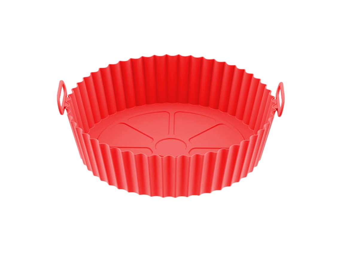 Linha De Friteira Redonda Silicone Alimentar Reutilizável