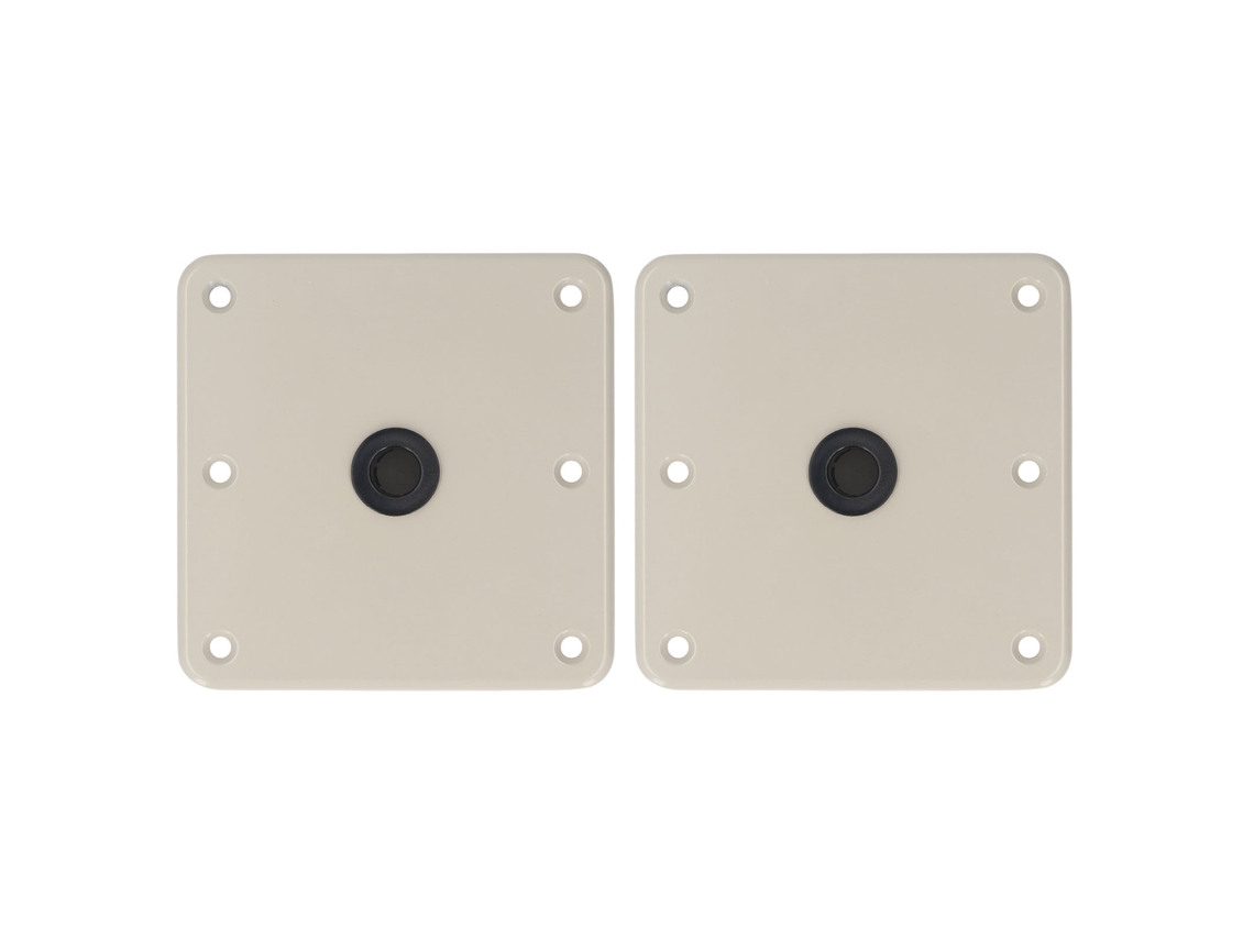 2pcs Base de Assento de Barco Rotativa 7x7 Polegadas S/MARCA