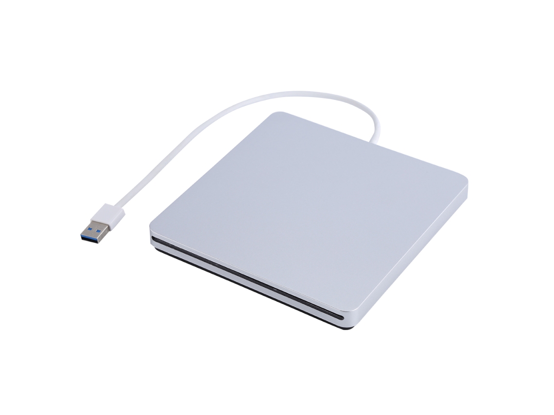 Drive Externo Usb 3.0 Universal Dvd Cd-rw Burner Slim Portátil Para Mac Apple