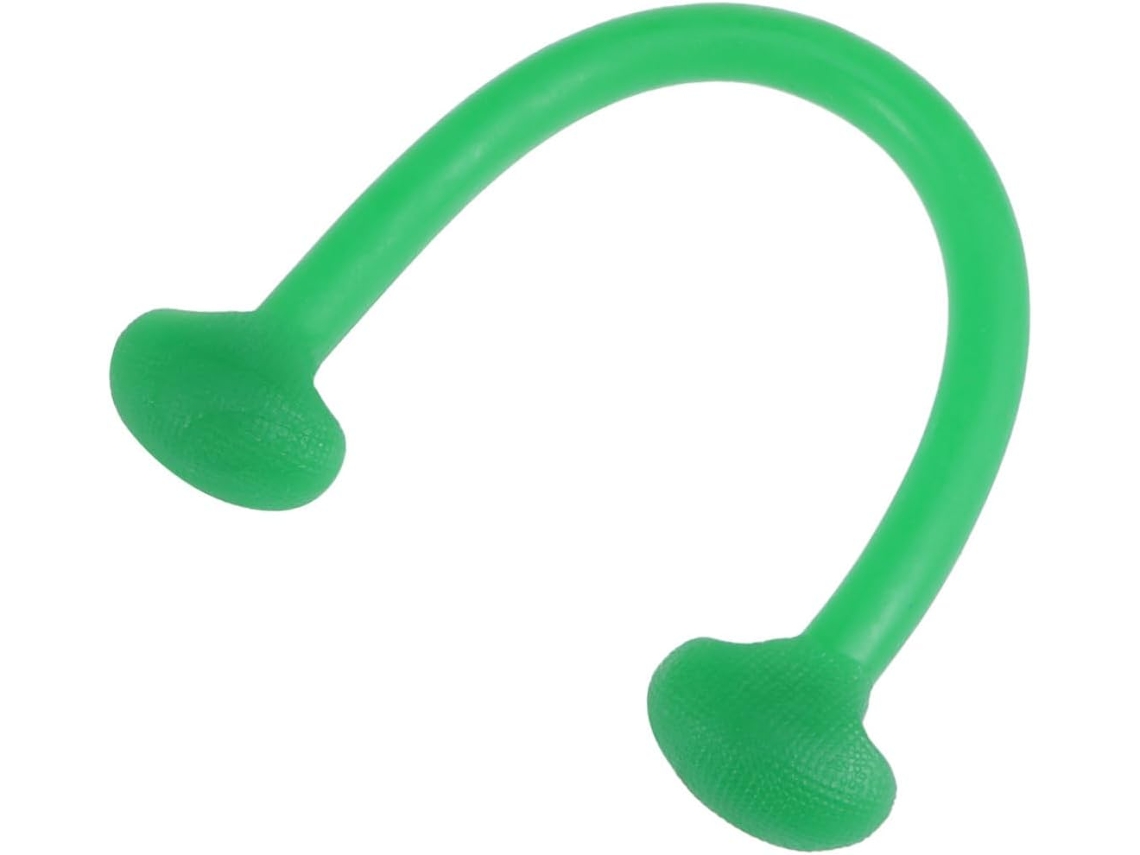 Faixa Elástica Portátil Toddmomy Verde Em Tpe Para Queima De Gordura E Musculação, Equipamento Multifuncional