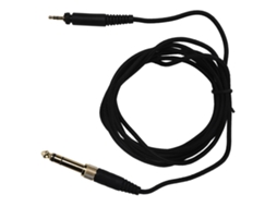 Aetheria cabo de Áudio para Fones Philips Shp9000 e Sure Srh840, 2m, Náilon, Preto, Substituição