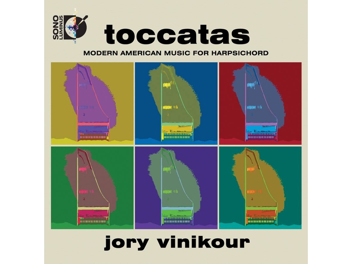 Blu-ray Audio Vinikour,Jory - Toccatas (2CDs)