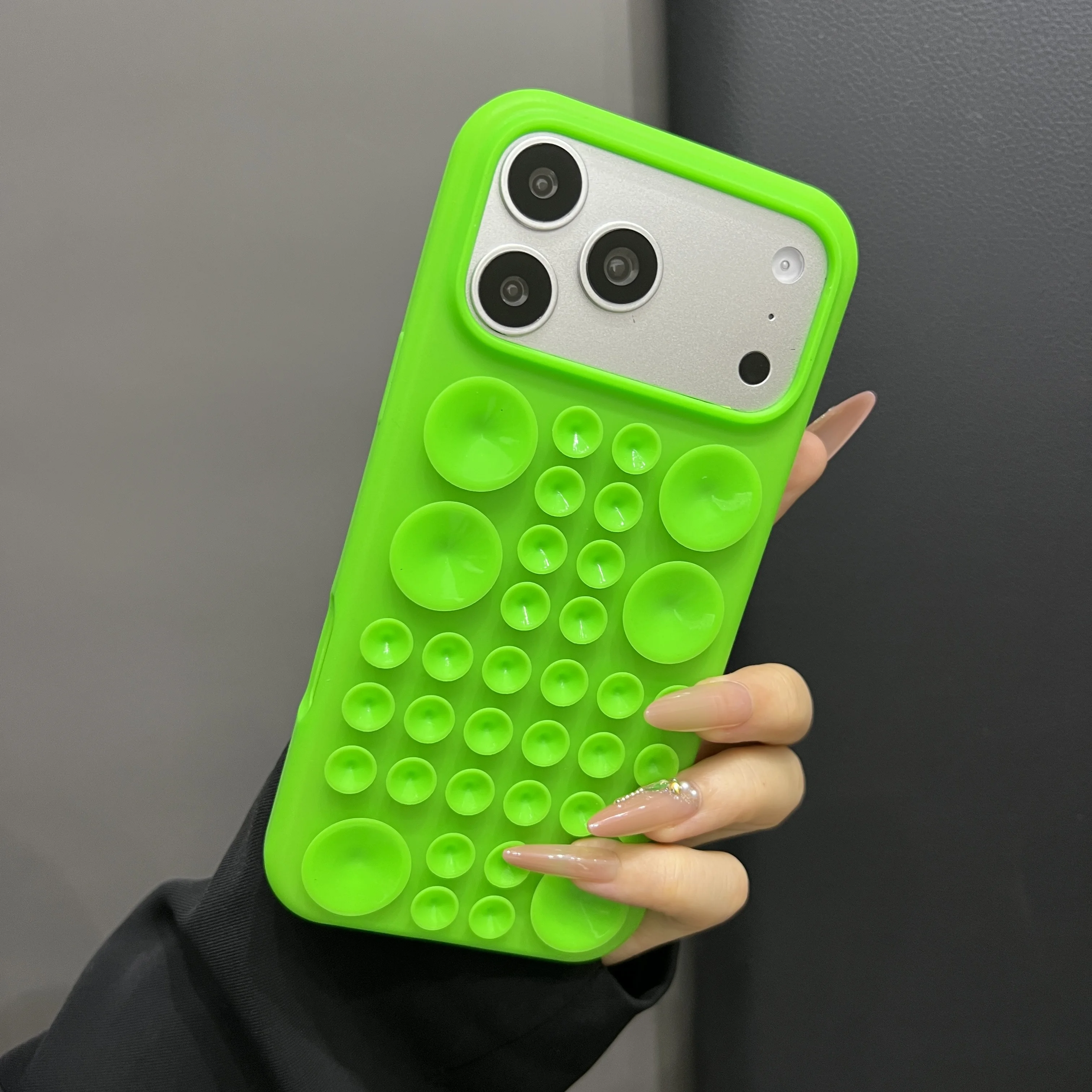 Capa Multifuncional Para Celular Com Absorção De Impacto, Feita De Silicone Antichoque.