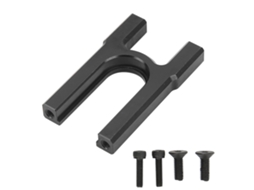 Suporte Diferencial Central De Alumínio Leve Para Carros Rc Arrma 1/7 1/8 Acessórios Rc Preto