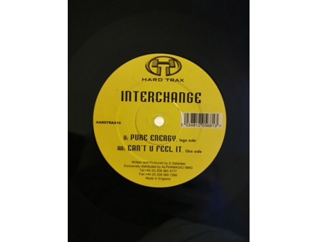 Vinil Pure Energy / Cant U Feel It Hard Trax
