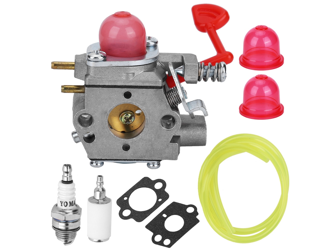 Kit de Carburador Alumínio para Soprador de Gás Craftsman 358794600 25cc 200mph/430 Cfm com Marca