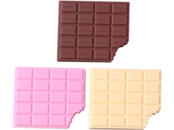 3 Peças Cahier Miniature Portable Com Couverture Journal Para Escola