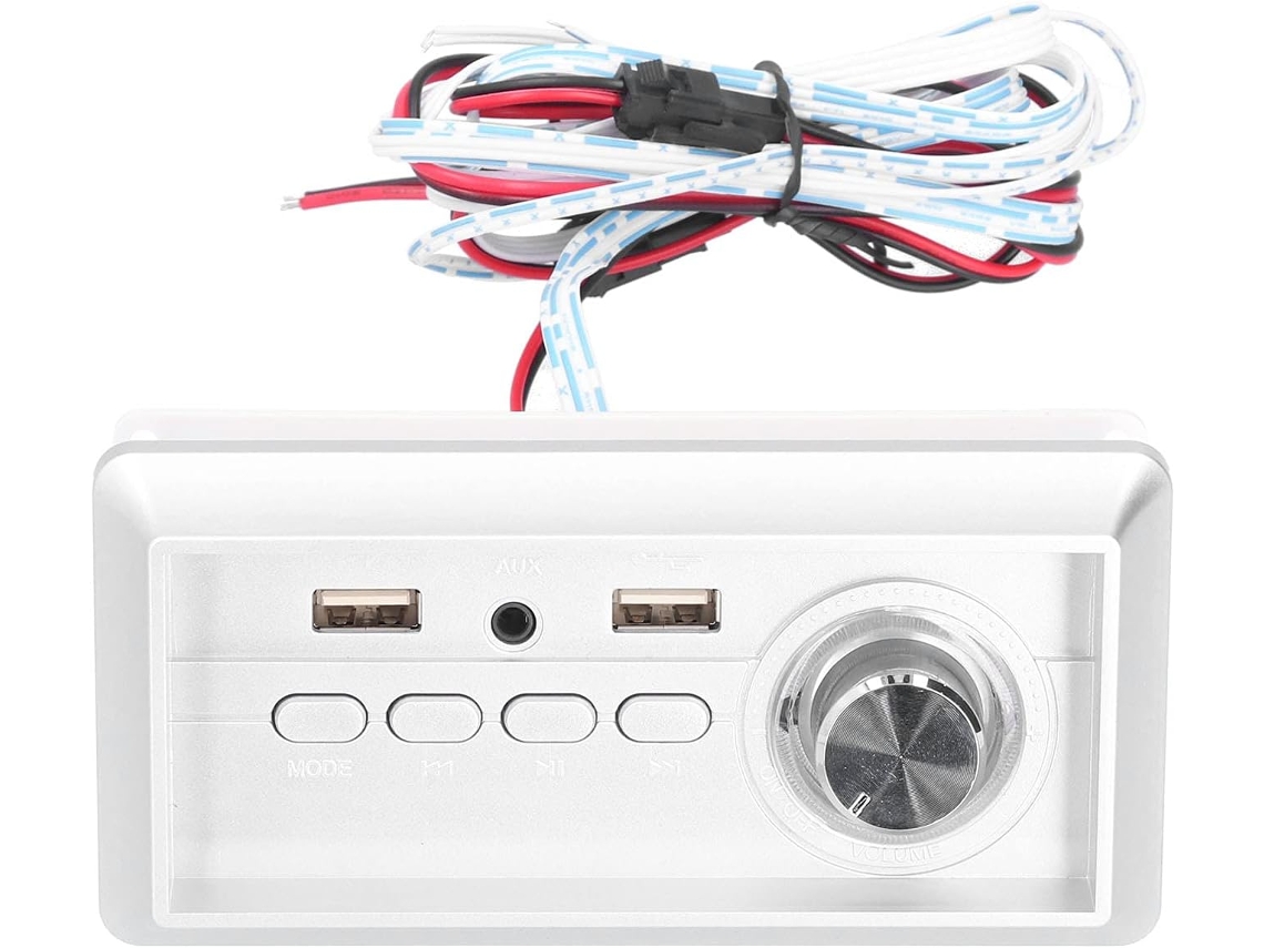 Amplificador De Áudio Bluetooth Com Placa Pc Receptora