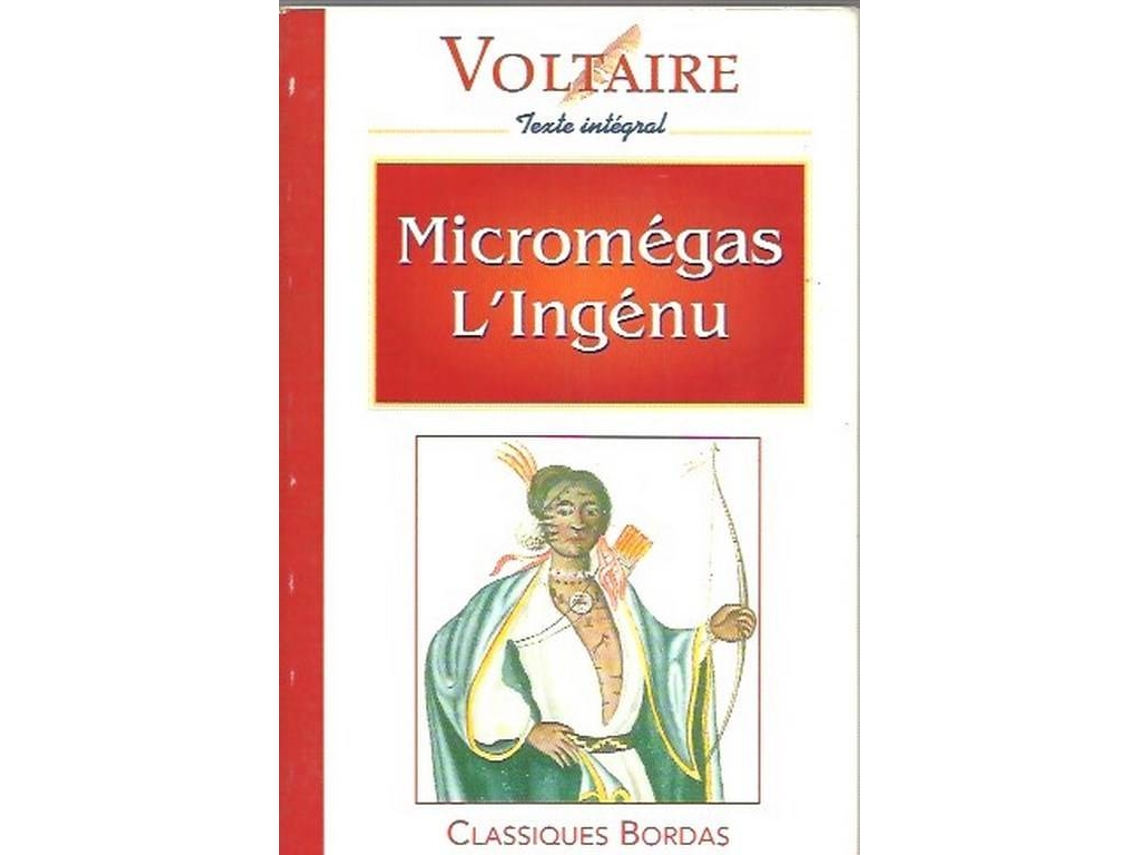 Livro Micromégas Lingénu de Voltaire (Francês)