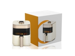 Fritadeira De Ar Laxiscreed 4,5l De Grande Capacidade Sem Fumo, Multifuncional E Visível Para Casa