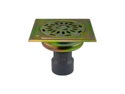 Ralo De Aço Zincado 150x150mm 50, Clara