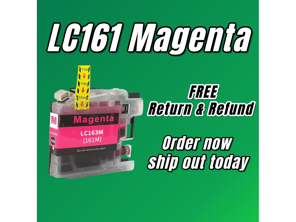 Lc161 Magentabrother Lc163 Lc161 Para Brother Dcp-j152w/dcp-j470dw/dcp-j870dw/dcp-j552dw