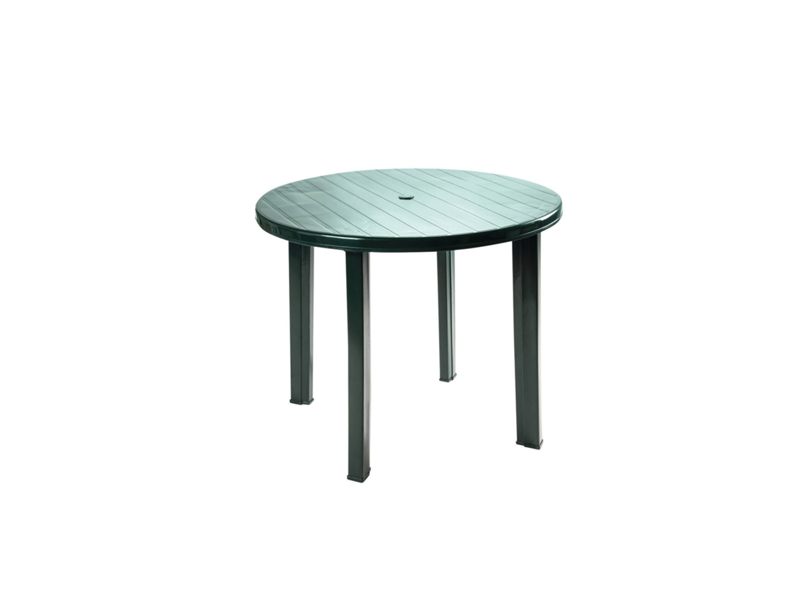 Mesa de Resina Redonda Verde Viana JOLUCE 1 un