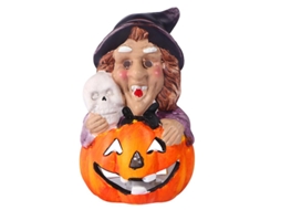 1Pcs Lanterna de Abóbora para Decoração de Halloween ALLINLESS