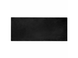 Conjunto 1 Tapete Macio Vidaxl Preto Poliéster (80 X 200 Cm)