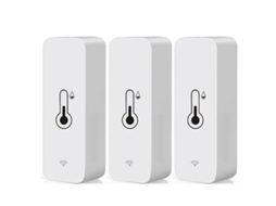 3x Tuya Wifi Sensor De Temperatura E Umidade Termômetro Higrômetro Interno Aquaforge