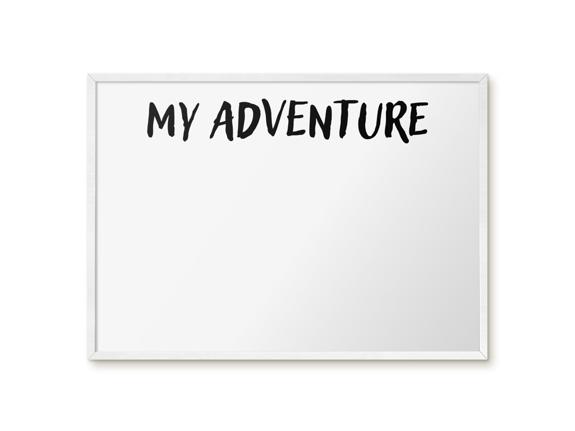 Magnetic Board For Wall My Adventure For The Bedroom Espelharte (70x50 Cm)