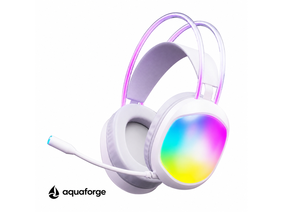 Headset Gaming Com Microfone Cancelamento De Ruído Enc Led Rgb