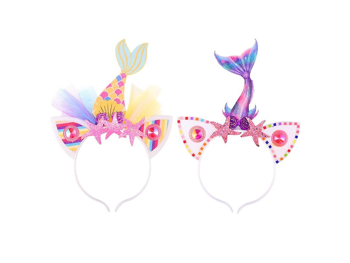 1Pcs Tiara de Cauda de Sereia ALLINLESS