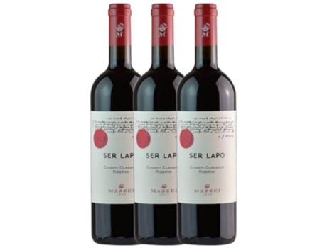Mazzei Castello di Fonterutoli Riserva Ser Lapo Chianti Classico 75 cl (Caixa de 3 unidades)