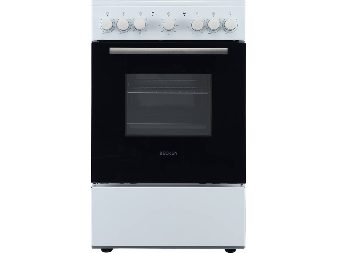 Fogão BECKEN BFE10148 WH (Outlet Grade B - 53 L - Elétrico de Vitrocerâmica - Branco)