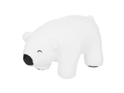 Puff Urso Mdf Branco 34X60X30Cm MUEMUE