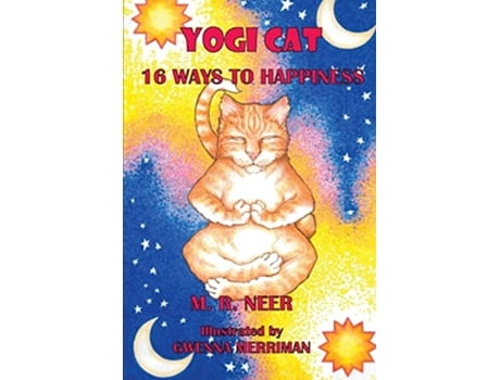 Livro Yogi Cat 16 Ways to Happiness de M R Neer (Inglês)