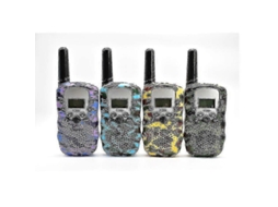 Walkie Talkies Infantis 4 Pack, 3 Milhas De Longo Alcance Com Lanternas Lcd Iluminadas PENGDSJE