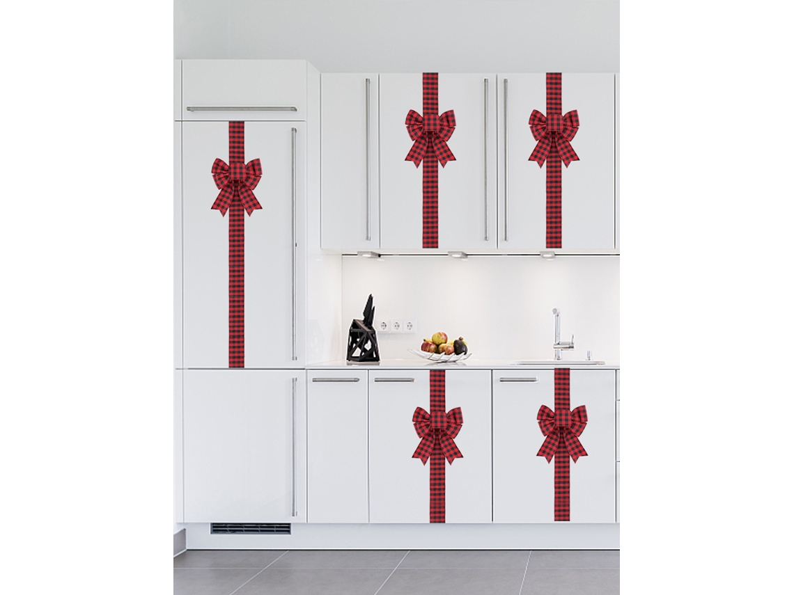 Laxiscreed Decorações Natalinas Com Carimbos Animados E Fitas De Linho Para Um Ambiente Festivo