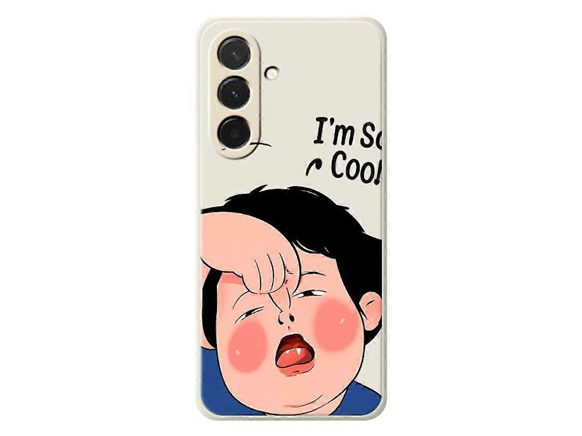 Capa Tpu Para Samsung Galaxy A36 5g, Bege, Elysve