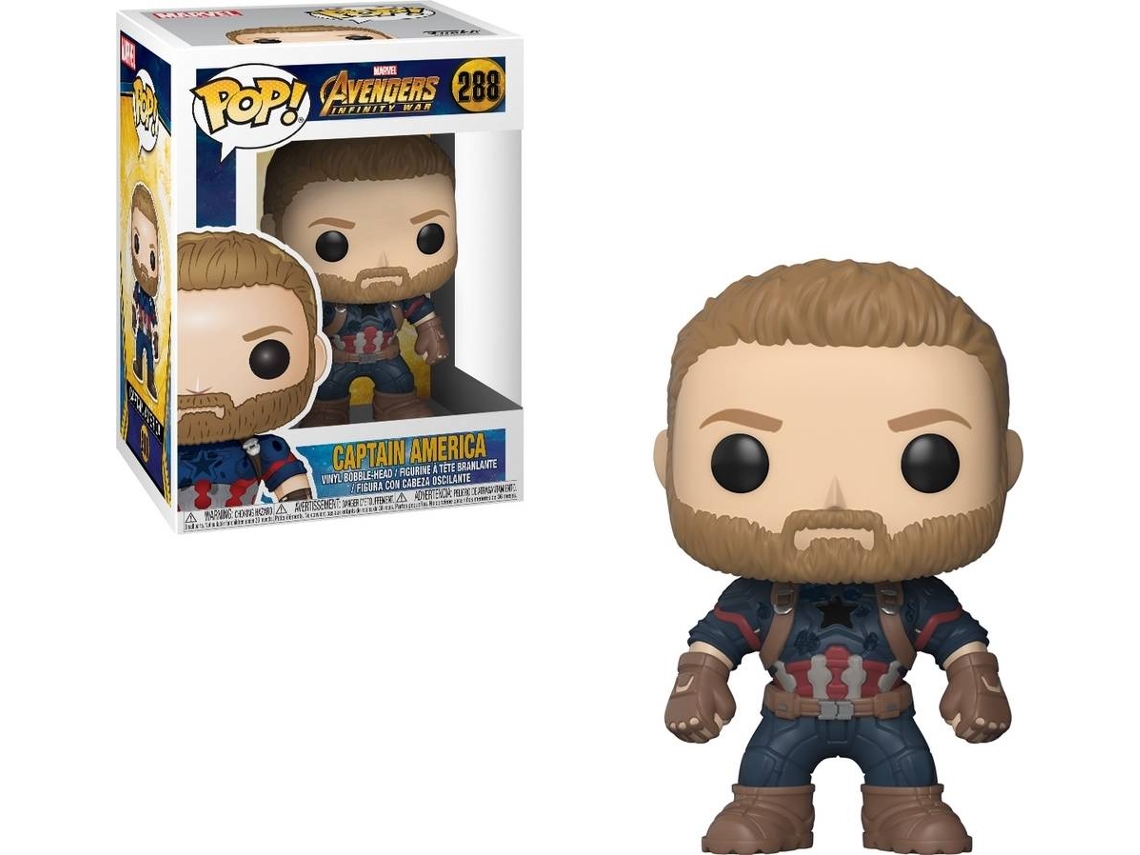 Figura Vinil FUNKO POP! Marvel Avengers: Capitão América