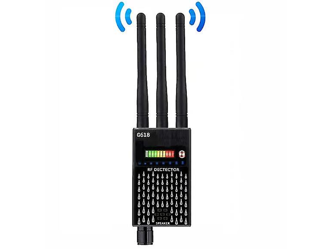 Detector De Sinal Gps G618 Sem Fio, Detector De Câmera Wifi Oculto Yizhood (preto)
