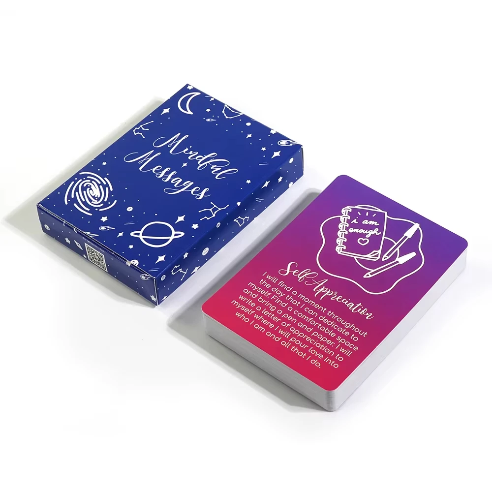 Novas Mensagens De Meditação, Cartas De Tarô Oráculo, Cartas De Jogo Para Entretenimento Casual.