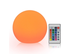 2026 luz de Bola Led Recarregável, Lâmpada Decorativa com Controle Remoto, Impermeável para Quarto, Natal e Halloween