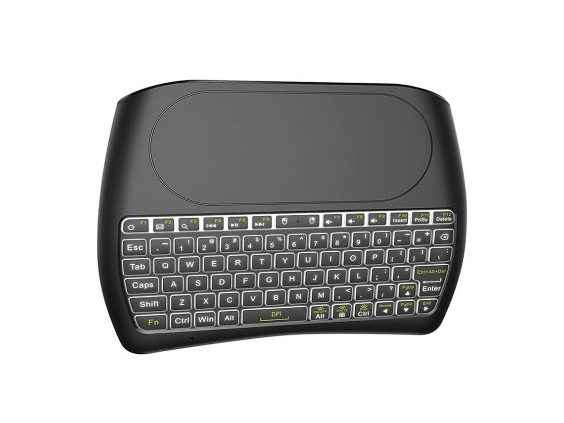 Lurelia Teclado Sem Fio 2,4 Ghz, Usb, Sem Fio, Cor Preto Para Pc, Ipad/ios, Windows