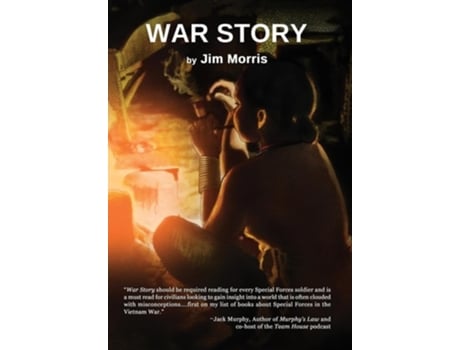 Livro War Story de Jim Morris (Inglês - Capa Dura)