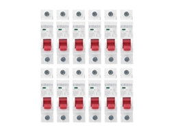 12 Peças Disjuntor MCb DZ47 63Z DC250V 1P 10A S/MARCA
