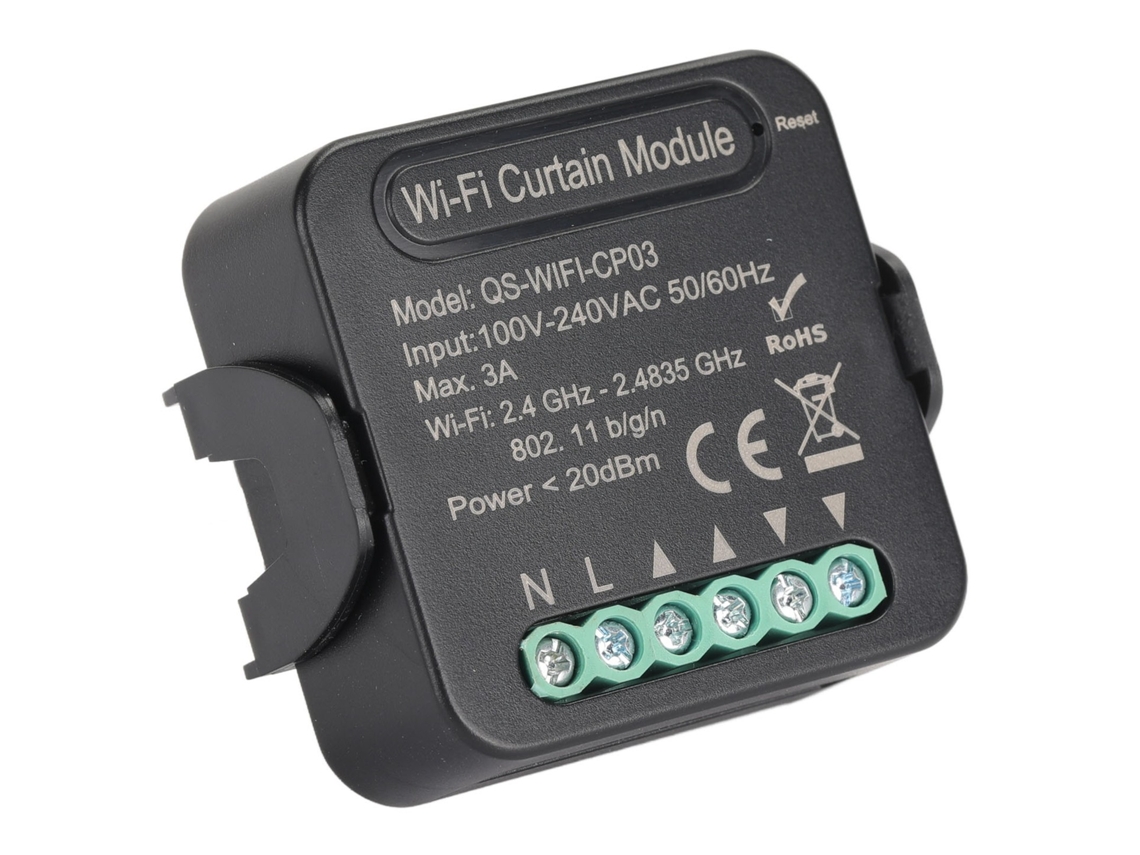 Laxiscreed Módulo Wifi Para Cortina Smart Com Controlo Por App E Alta Tensão