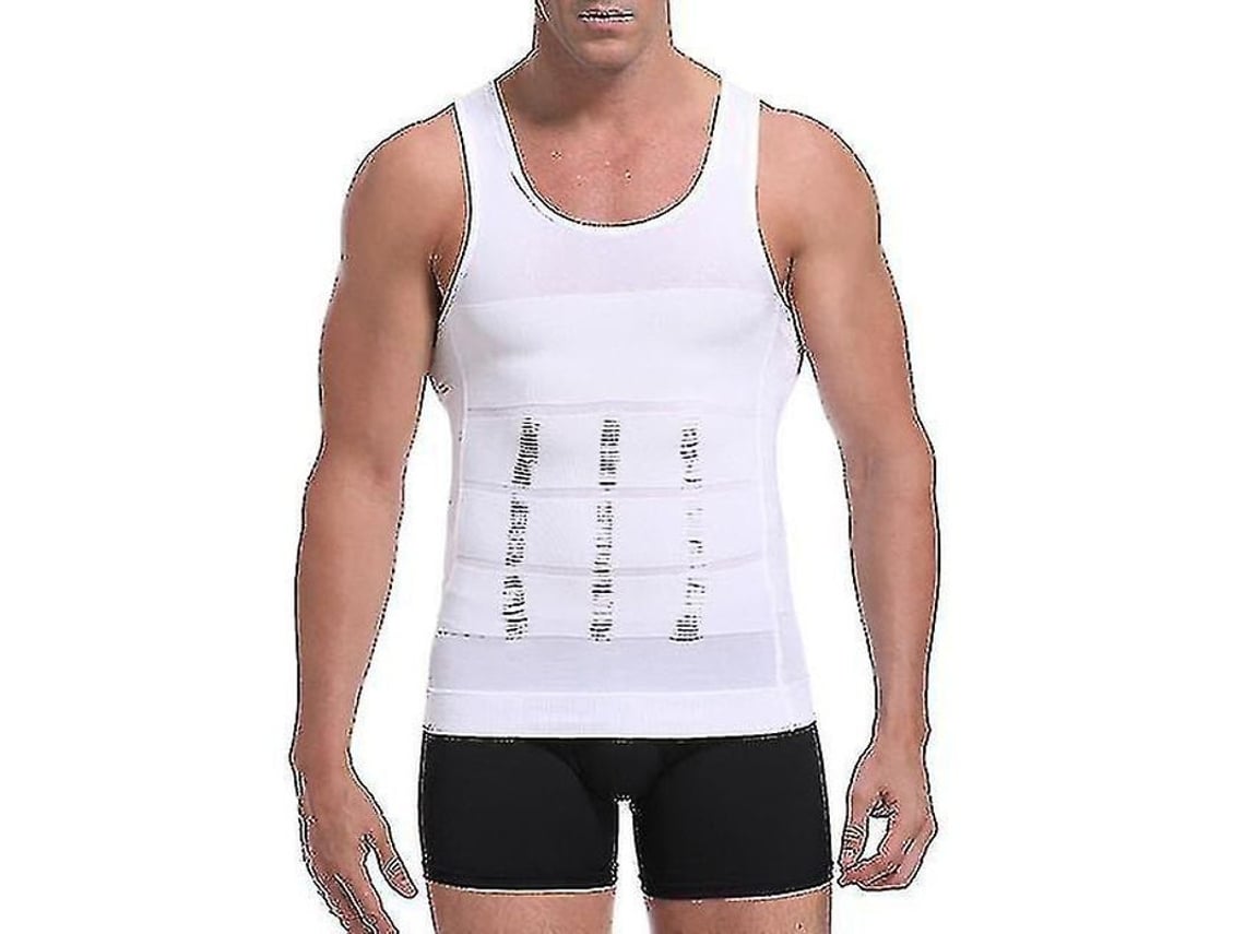 2026 camisa de Compresión para Ginecomastia Hombre Entrenador de Cintura Control Abdominal Postura Deporte Adelgazamiento