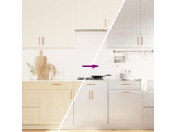Vidaxl Autocolantes Para Móveis 90x500 Cm Pet Prateado