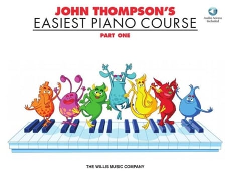 Livro EASIEST PIANO COURSE 1 de John Thompson  (Inglês)