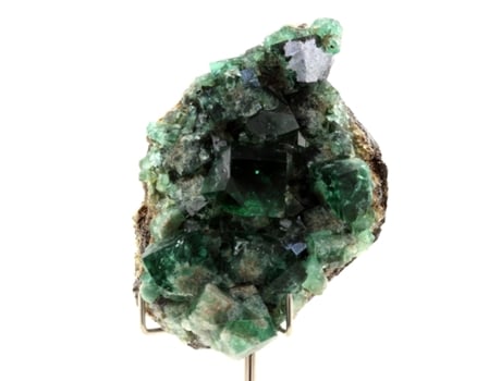 Fluorita Pedra Natural Proveniente Do Reino Unido Mina Diana Maria Frosterley Weardale 1038 0 Ct Certificado de Autenticidade TRENDYFLAIR